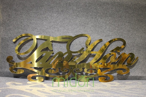 Bảng lễ chữ Alu - BD - Mẫu 2