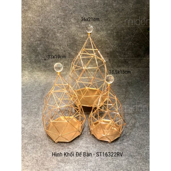 Hình khối để bàn trang trí - Ảnh 4