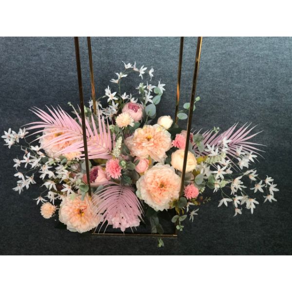 Ụ hoa trang trí sân khấu - Hồng dâu - TC - Ảnh 2