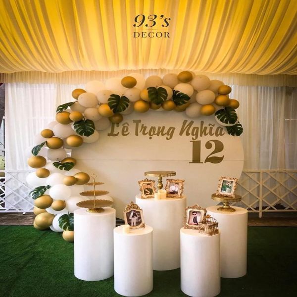 Các mẫu trang trí sinh nhật bằng bong bóng lạ mắt - Ảnh 2