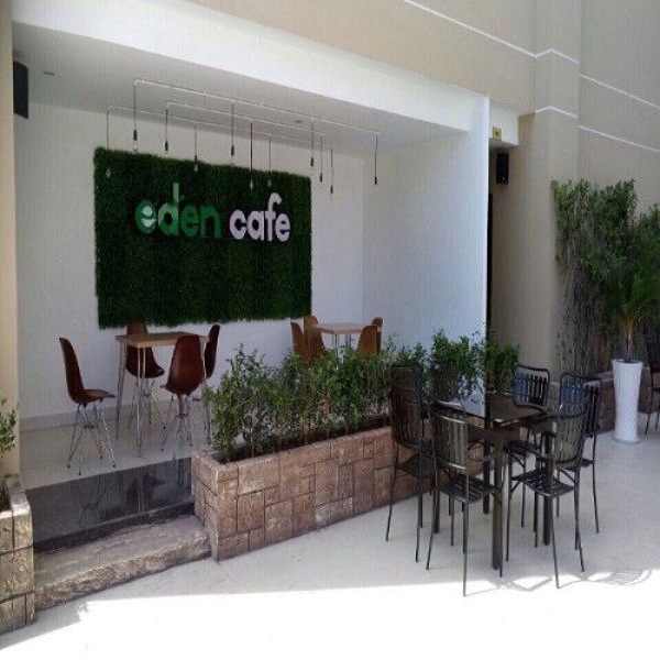 Trang trí quán Cafe với khung tranh sen đá
