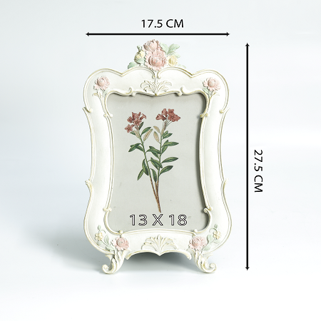 Khung hình hoa hồng nhỏ điểm 4 góc K31F075W - TQ