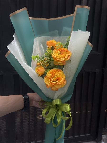 Bó hoa mao lương vàng - LC