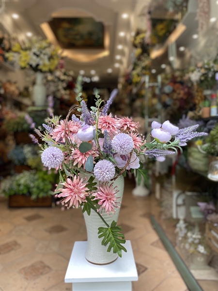 Bình hoa lavender 11228 - tím - LC - Ảnh 2