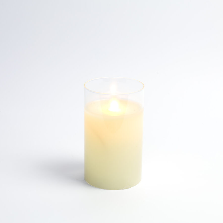 Nến pin trong lọ thủy tinh C10xDK7.5 - NEN