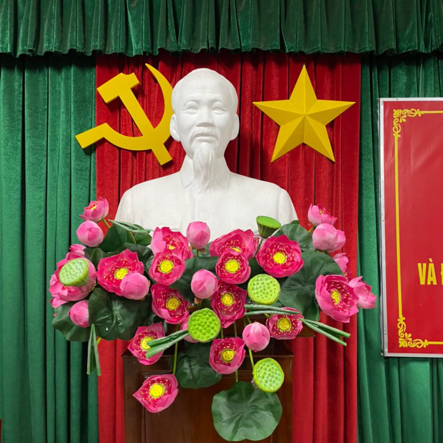 Hoa tượng Bác 01 - LC