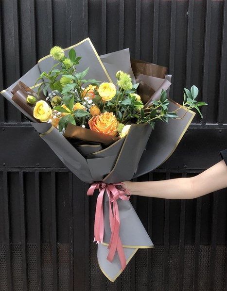 Bó hoa mẫu đơn 13292 - LC