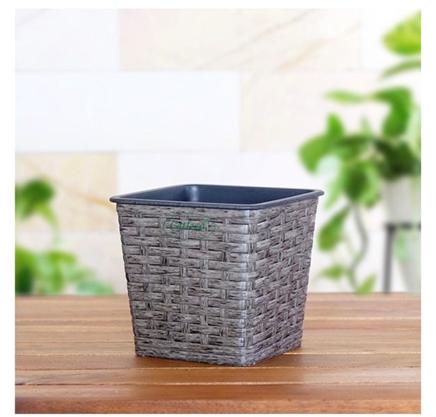 Chậu mỏng đan vuông 16x16x14